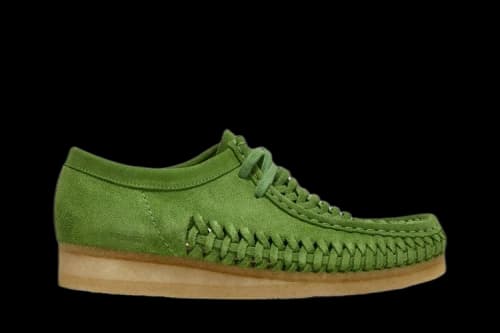 Clarks Supreme x Woven Wallabee 'Green'