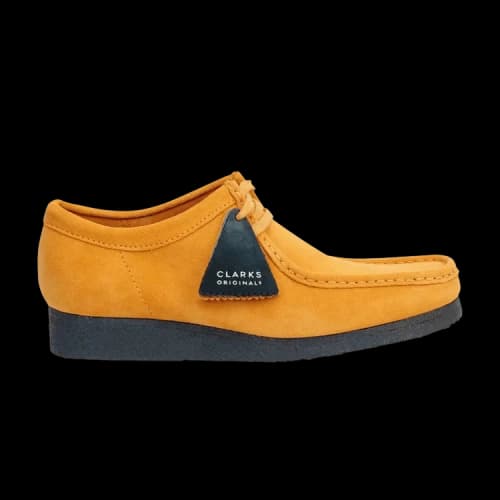 Clarks Wallabee 'Yellow Blue'