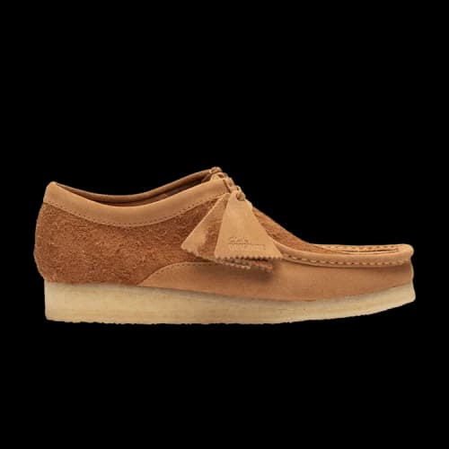 Clarks Wallabee 'Tan Hairy Suede'