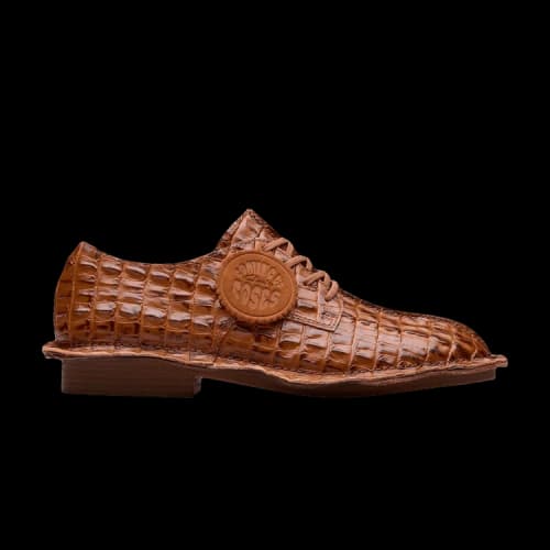 Clarks Martine Rose x Derby 'Tan Croc' (Women's)