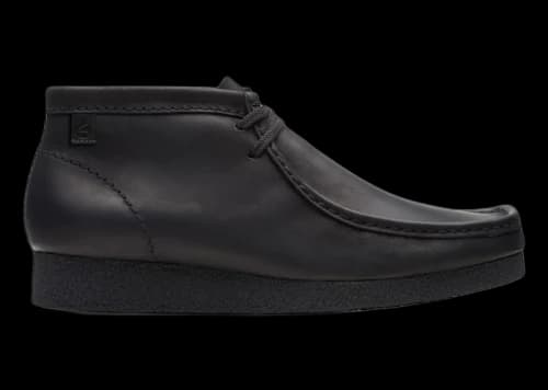 Clarks Shacre Boot Black Leather