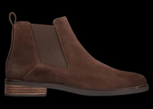 Clarks Memi Top Dark Brown Suede (Women's)