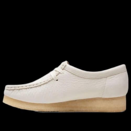 Clarks Wallabee 'White Nubuck' (Women's)