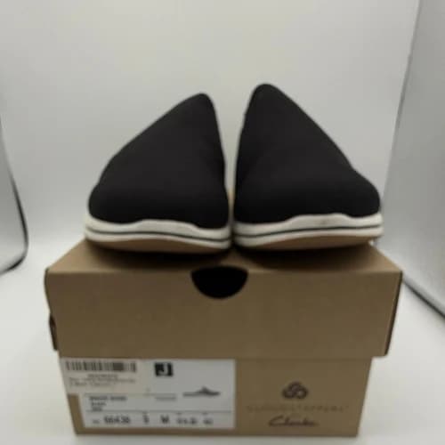 Clarks Cloudsteppers Slip-On Mule Black
