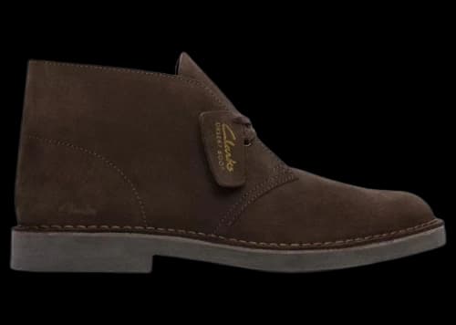 Clarks Originals Desert Boot Evo Dark Brown Suede