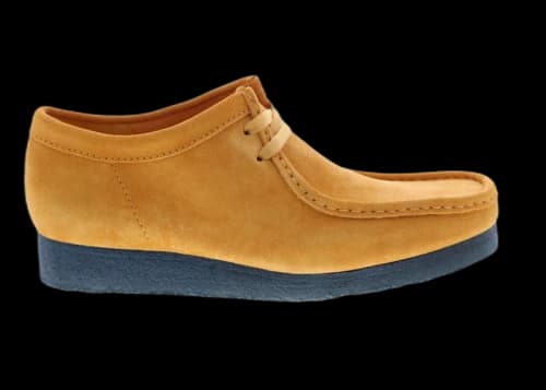 Clarks Originals Wallabee Boot Yellow Blue
