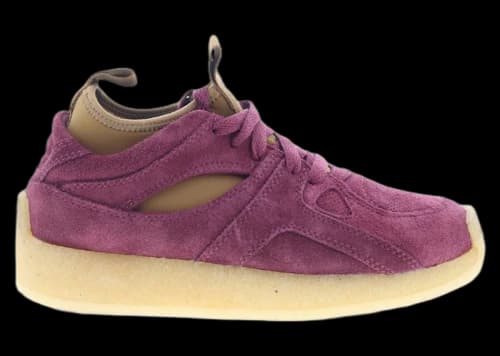 Clarks Breacon Ronnie Fieg Kith Blood Oakmoss Suede