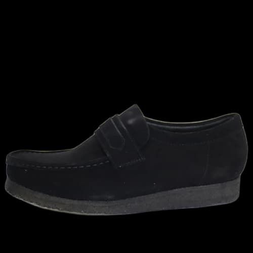 Clarks Wallabee Loafer Suede 'Black'