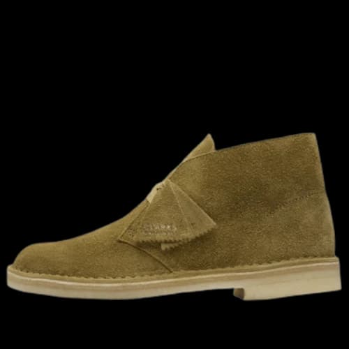 Clarks Desert Boots Suede 'Mid Green'