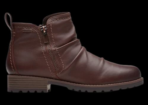 Clarks Aspra Walk Waterproof British Tan Leather (Women's)