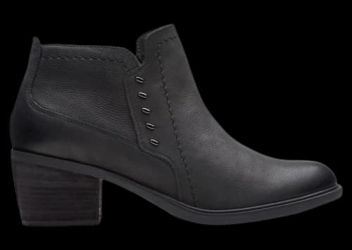 Clarks Neva Lo Black Leather (Women's)