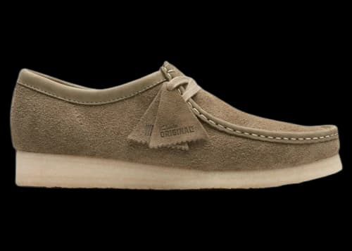 Clarks Originals Wallabee Pale Khaki Suede