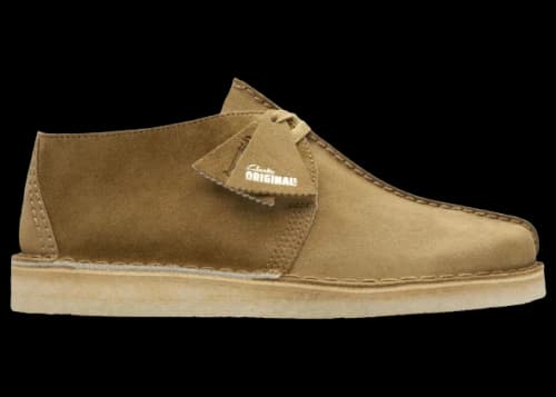 Clarks Desert Trek Dark Olive Combination
