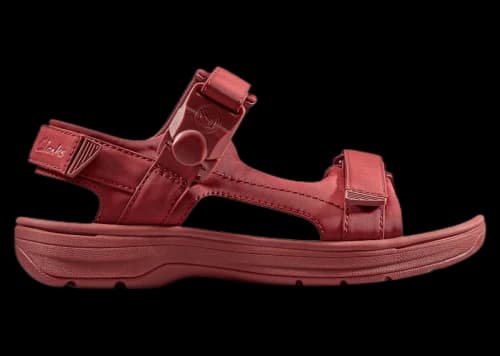 Clarks Sandal 2 Martine Rose Ox Blood Textile (Women's)