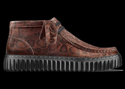 Clarks Torhill Hi Martine Rose Brown Snake