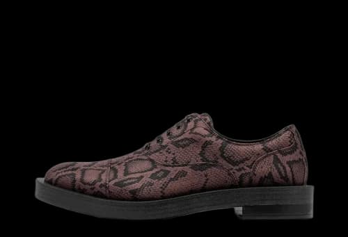Clarks x MARTINE ROSE CUR Oxford 2 M 'Brown Snake' (2024)