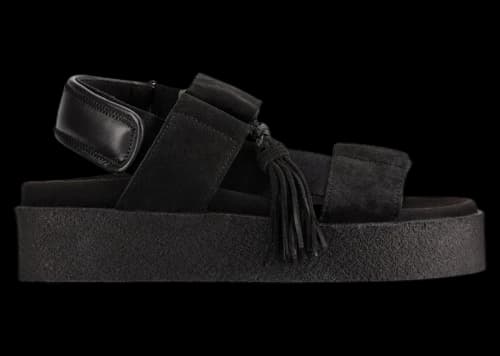Clarks Originals Crepe Sandal Black (Women's)