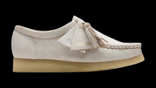Clarks Originals Wallabee Leather White