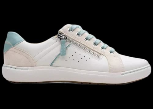Clarks Nalle Zen White Combination Leather (Women's)