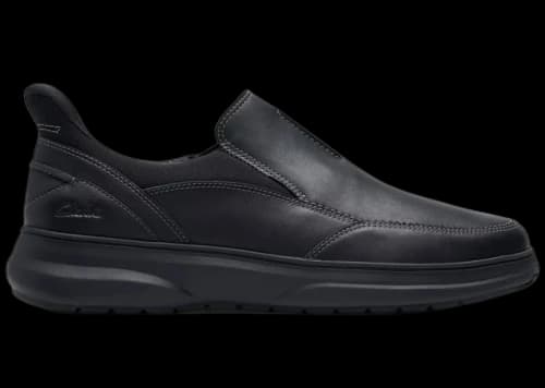 Clarks Mullan Step Black Leather