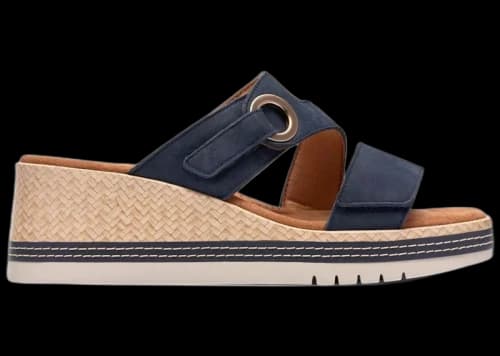 Clarks Kidiki Cove Navy Nubuck (Women's)