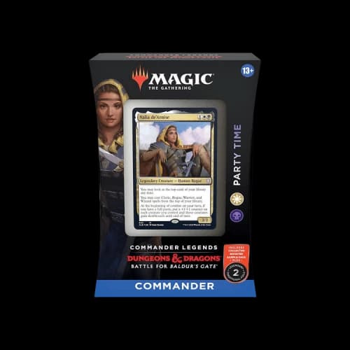 Magic: The Gathering Commander Legends: Battle for Baldur's Gate Party Time Commander Deck (Minimal Packaging)