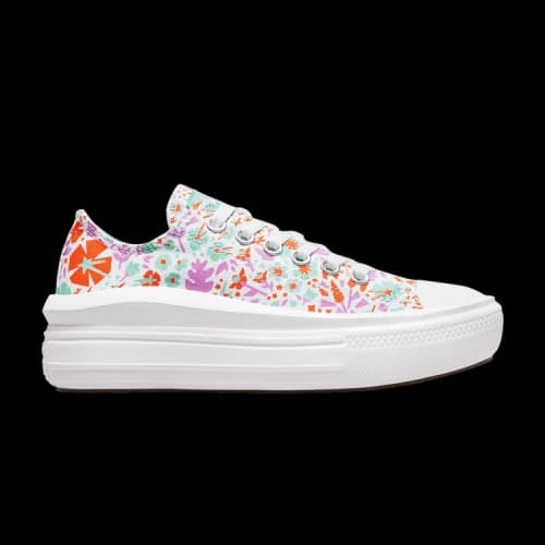 Converse Chuck Taylor All Star Move Platform Low GS 'Paper Floral'