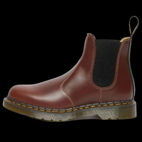 Dr. Martens 2976 Abruzzo Leather Chelsea Boots 'Brown Black'