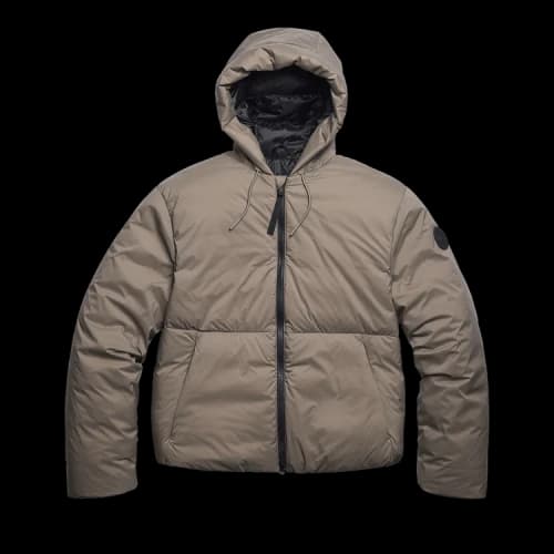 Canada Goose Lodge Hooded Jacket 'Taupe Grey'