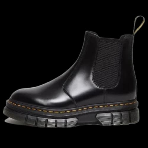 Dr. Martens Rikard Polished Smooth Leather Chelsea Boots 'Black'