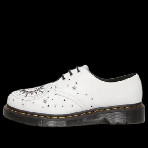 Dr. Martens 1461 Cosmic Embroidered Leather Oxford Shoes 'White'