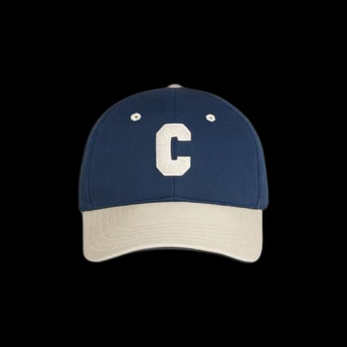 CELINE Initial Baseball Cap 'Navy/Beige'