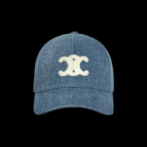CELINE Triomphe Baseball Cap 'Dark Union Wash'