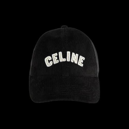 CELINE Baseball Phoenix Studs 'Black'