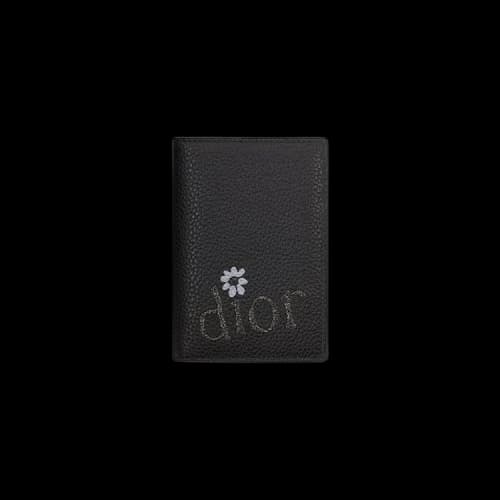 Dior x ERL Bi-Fold Card Holder 'Black'