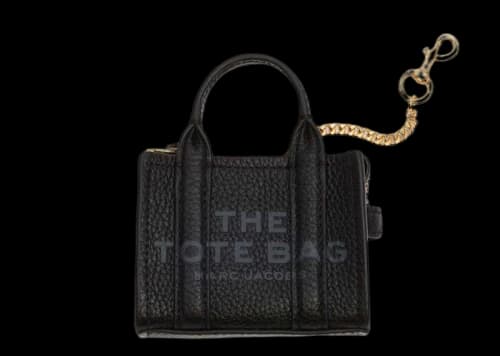 Marc Jacobs The Nano Tote Charm Black