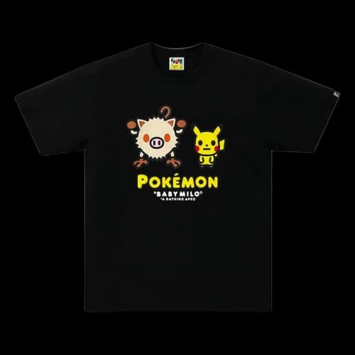 BAPE x Pokemon Tee #2 'Black'