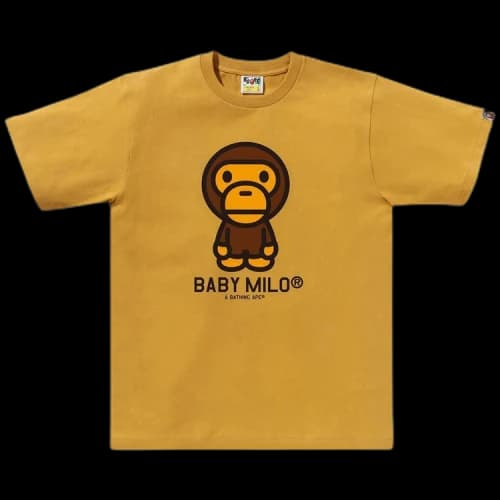 BAPE Baby Milo Tee 'Yellow'