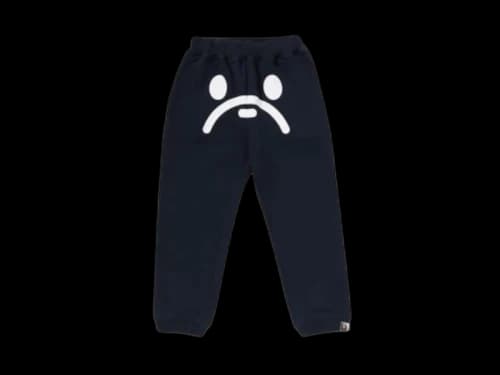 BAPE Kids Milo Face Sweatpant Navy