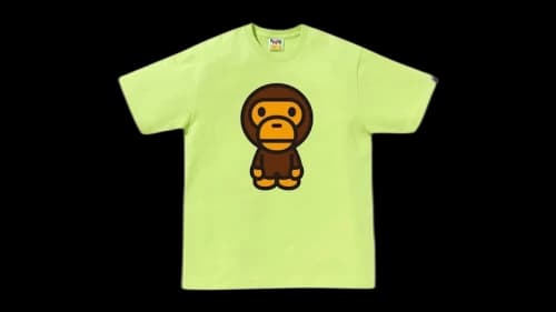 BAPE Big Baby Milo Tee Light Green