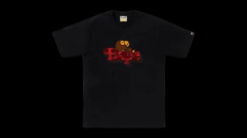 BAPE Color Camo Milo On Tee Black/Red