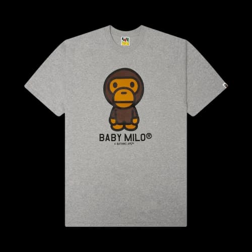BAPE Milo Tee 'Grey'