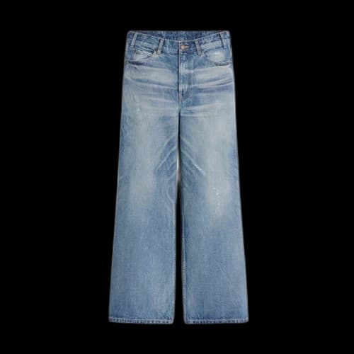 Celine Flared Surf Jeans Summer Dazed Wash Denim