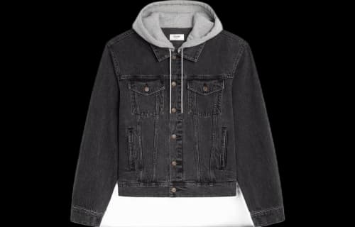 CELINE Trucker Jacket 'Charcoal Wash'