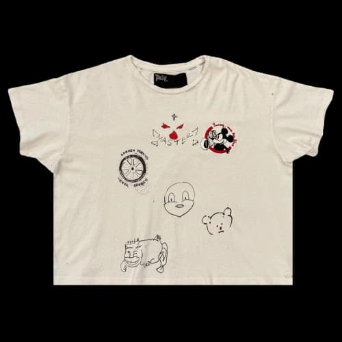Paly Hollywood Signature Tee 'Vintage Cream'