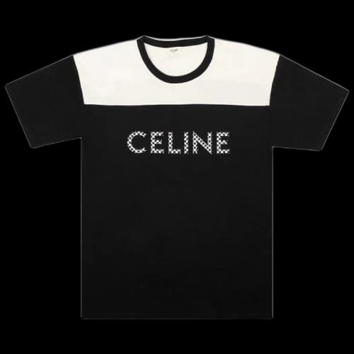 CELINE Loose T-Shirt 'Black/White'