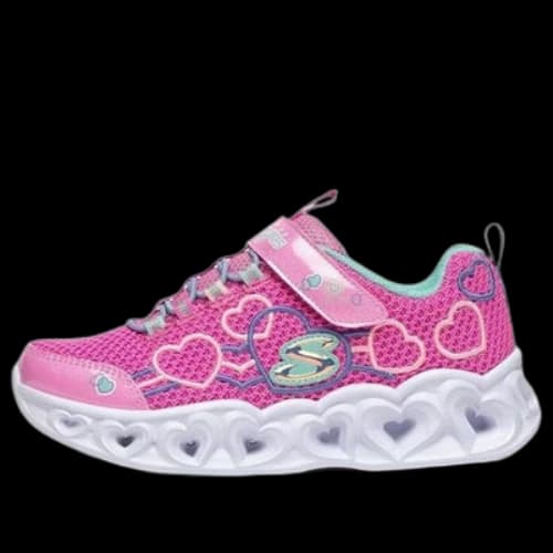 (GS) Skechers Heart Lights 'Pink'