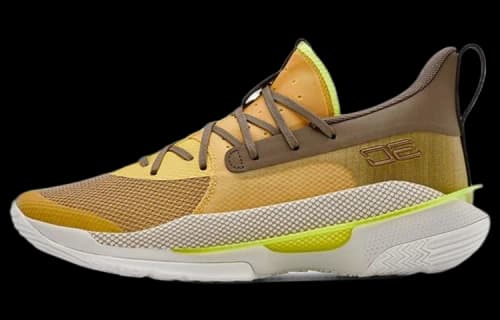 Under Armour Curry 7 Zeppelin Yellow