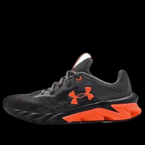 (GS) Under Armour Charged Scramjet 3 Sports Shoes Black/Orange
