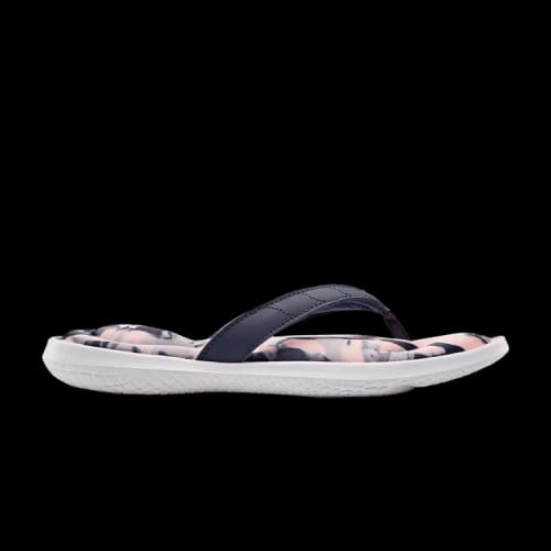 Under Armour Marbella 7 Sandal GS 'Paint Smudge - White Blue Ink'